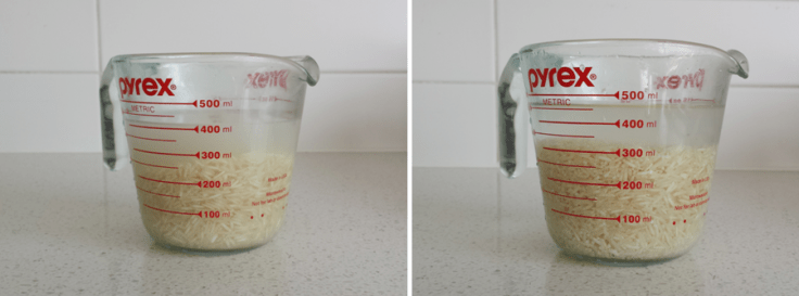 Murky, then hey presto, clear!