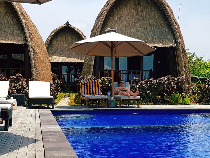 Water Blow Huts, Dream Beach, Nusa Lembongan, Indonesia